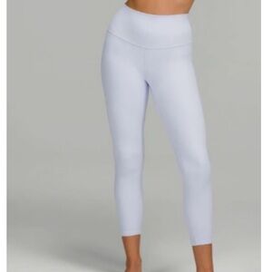 lululemon athletica light purple / lavender Leggings (28 inch)
